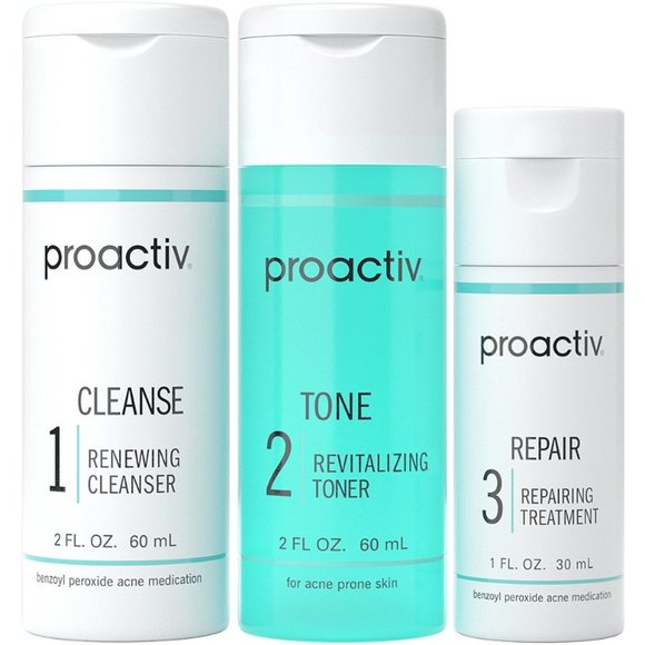 Proactiv Solution 3-Step Acne Treatment System Starter Set 2 FL. OZ. 60 mL - - Picture 2 of 2